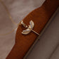 14k Solid Gold Guardian Angel Necklace for Women